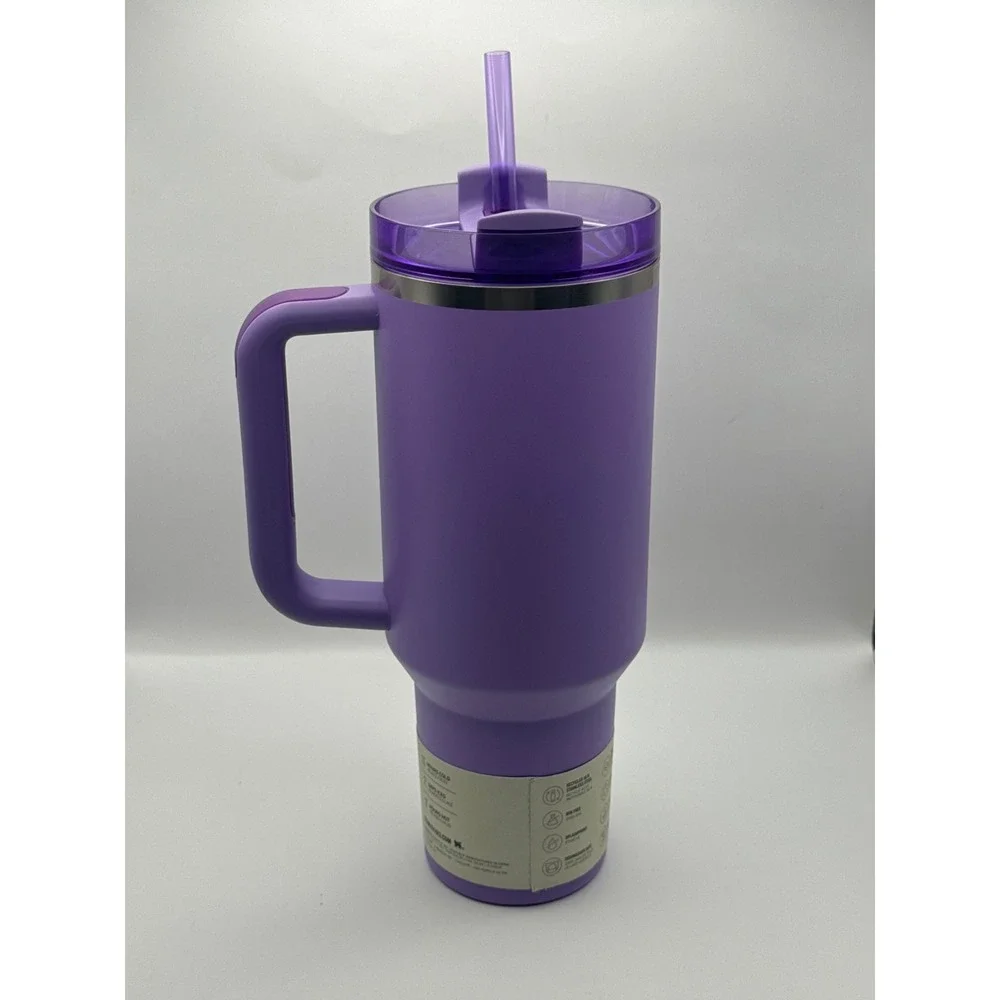 Stanley x Oliva Rodrigo Sour Grape The Flowstate Quencher H2.0 Tumbler 40 OZ NIB - Picture 9 of 11